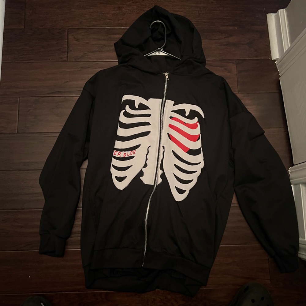 Skeleton Zip Up